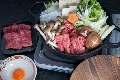 【広島和牛】モモ すき焼きセット 野菜付き